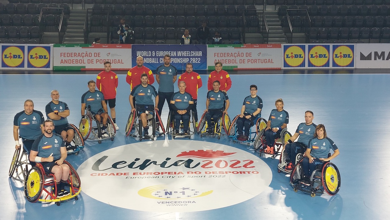 El Recoletas homenajeará a la selección española de balonmano en silla de ruedas en el partido contra Ademar
